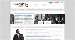 Desktop Screenshot of humanityinaction.org